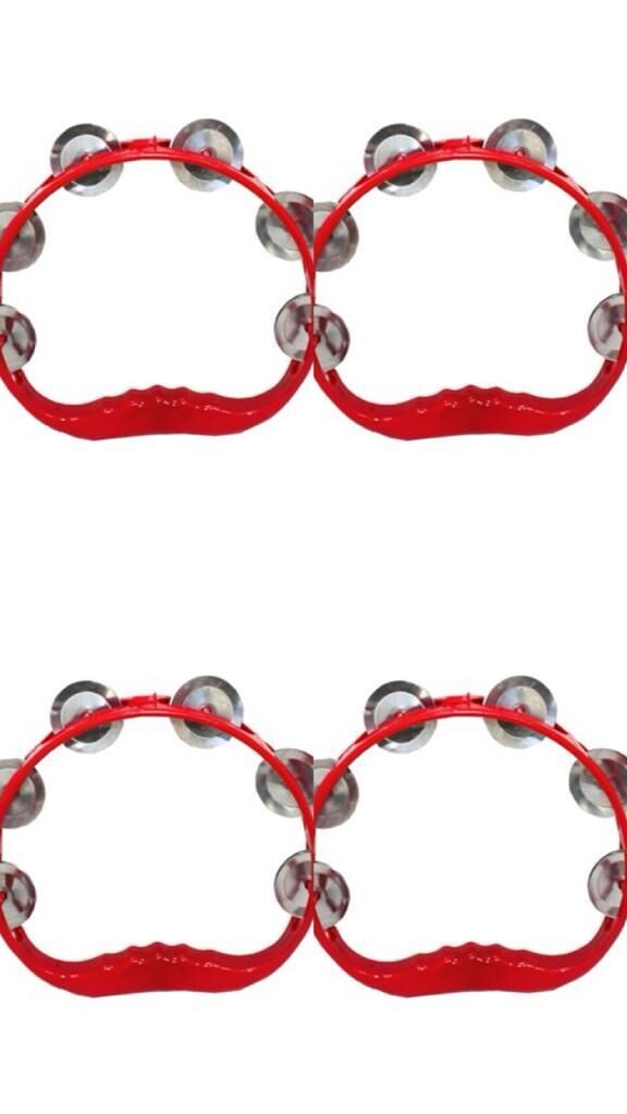 ZİLLİ TEF 4 ADET KIRMIZI DEF