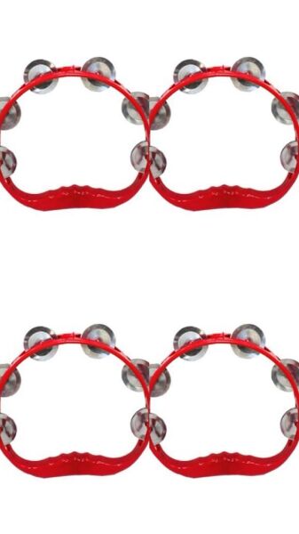 ZİLLİ TEF 4 ADET KIRMIZI DEF