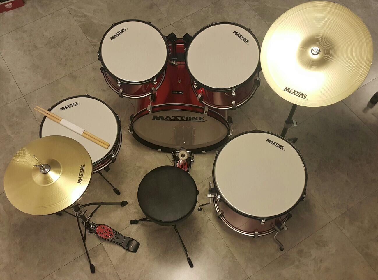 MAXTONE MXC-3017NBK DAVUL SET SİYAH