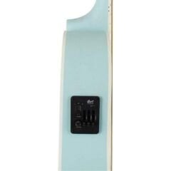 CORT JADE CLASSIC SKOP ELEKTRO AKUSTİK GİTAR, SKY BLUE OPEN PORE