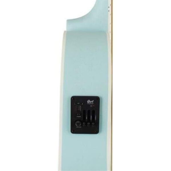 CORT JADE CLASSIC SKOP ELEKTRO AKUSTİK GİTAR, SKY BLUE OPEN PORE