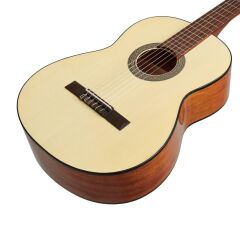 CORT AC100SG KLASİK GİTAR, SEMI GLOSS, LADİN KAPAK