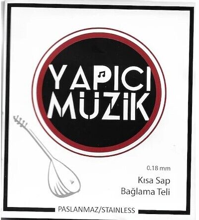 Yapıcı  Kisa Sap Baglama Tel 0,18