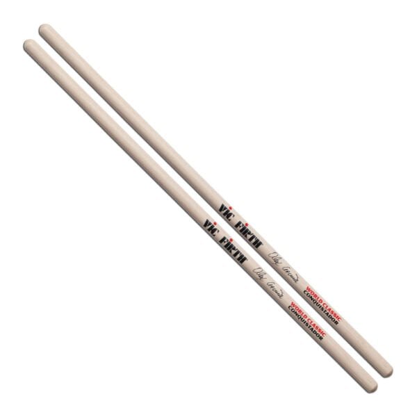 VIC FIRTH SAAC - World Classic Alex Acuna ''Clear Conquistador'' Timbal Bageti