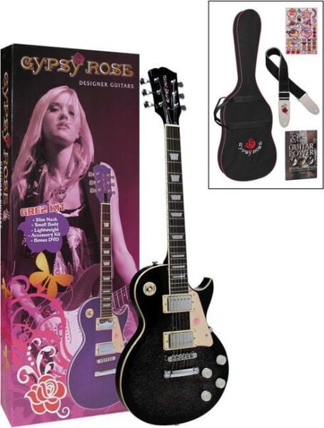 VALENCIA GRE2KCBK ELEKTRO GİTAR GYPSY ROSE SET