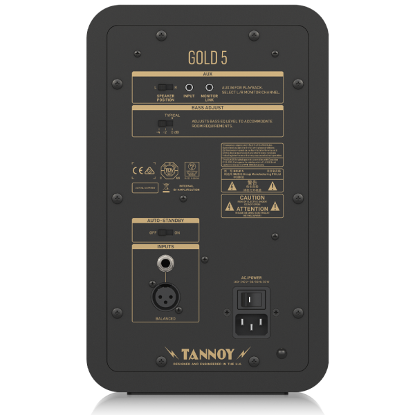 TANNOY Gold 5 Stüdyo Monitörü (Tek)
