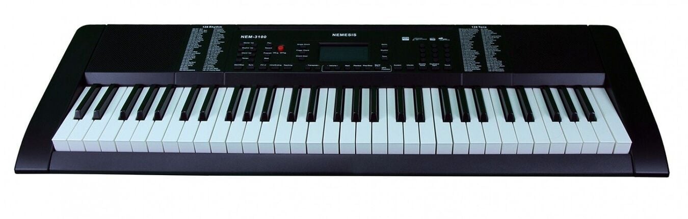 Nemesis 3100 61 Tuşlu Tuş Hassasiyetli Org KULAKLIK ADAPTÖR DAHİL!