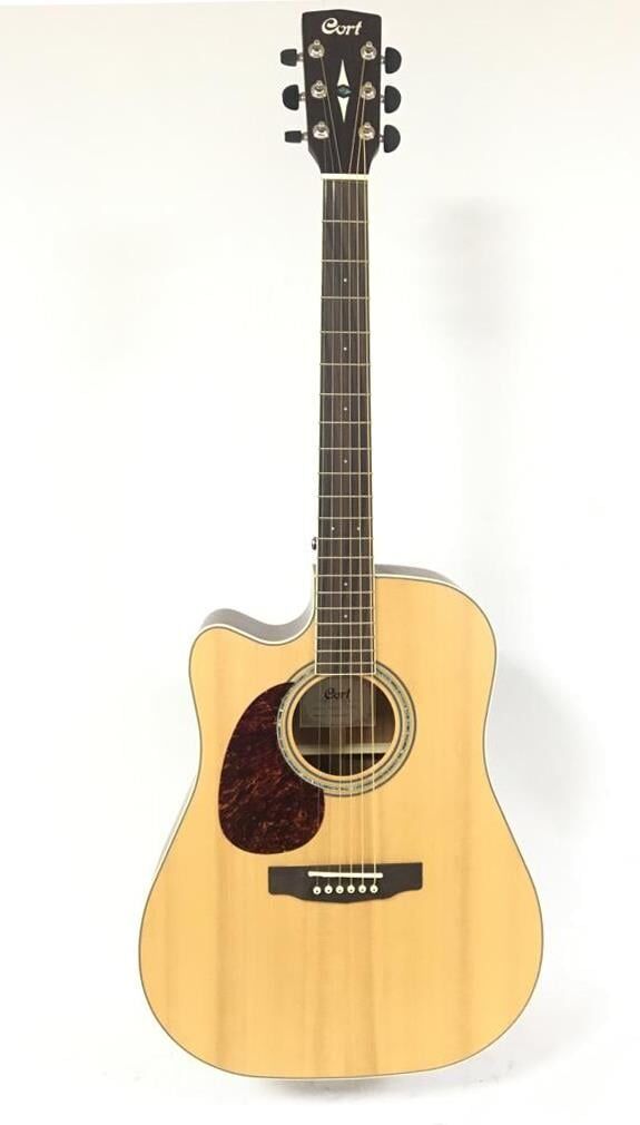 CORT MR710FLHNS ELEKTRO AKUSTİK GİTAR SOLAK, NATUREL SATİN, FISHMAN EQ