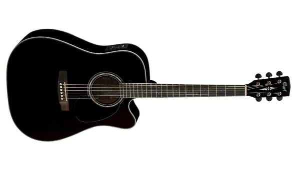 CORT MR710FBK ELEKTRO AKUSTİK GİTAR, SİYAH, FISHMAN EQ