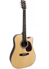 CORT MR500EOP ELEKTRO AKUSTİK GİTAR, NATUREL SATİN