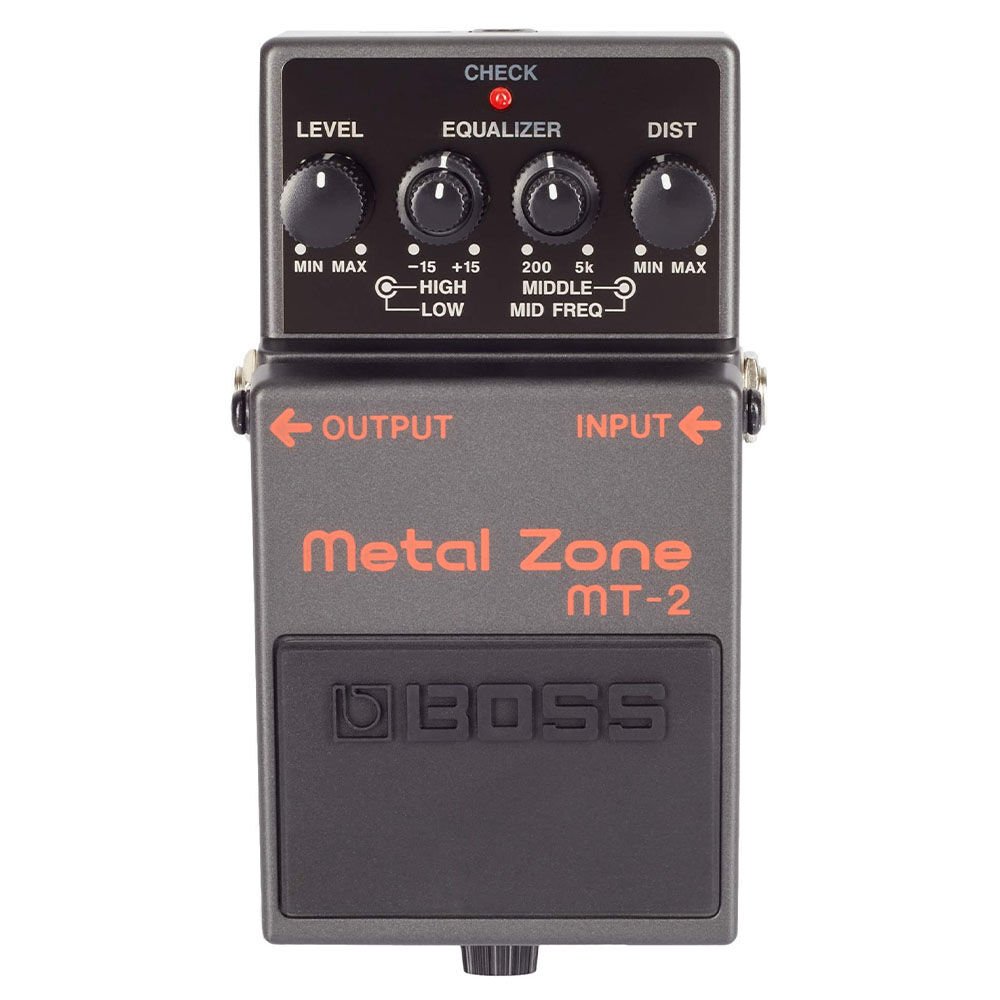 BOSS MT-2 Metal Zone Distortion Kompakt Efekt Pedalı