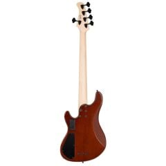 CORT GB-FUSION5ABB BASS GİTAR, 5 TELLİ, ÇANTALI, ANTIQUE BROWN BURST