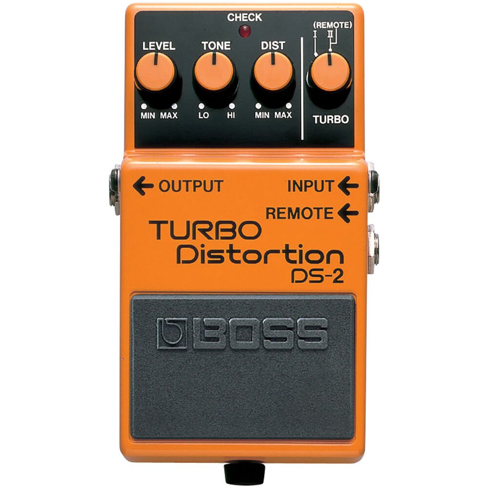 BOSS DS-2 Turbo Distortion Kompakt Efekt Pedalı