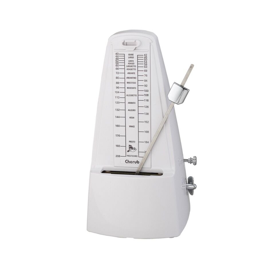 Cherub WSM-305 Beyaz Mekanik Metronom