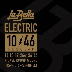 La Bella HRS-R Regular Elektro Gitar Teli (0.10 - 0.46)