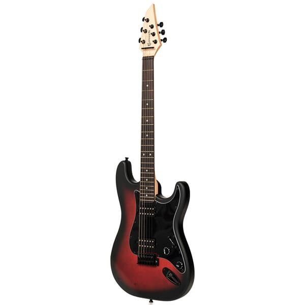 Zoppran Carneville Black Diamond Series BD100RB Kırmızı Elektro Gitar