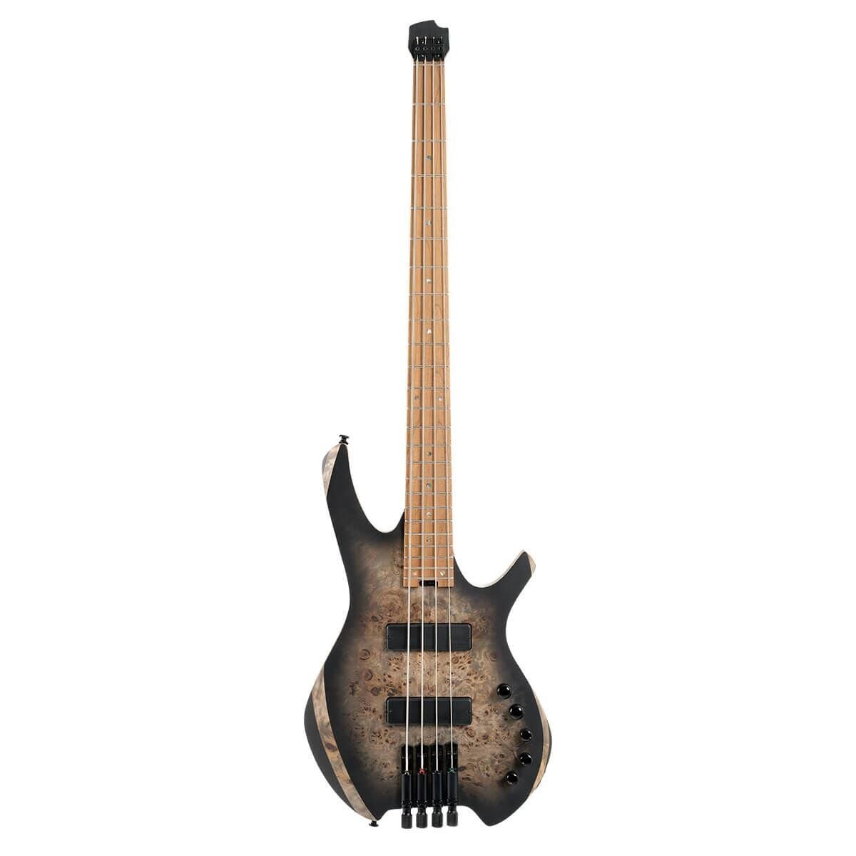 CORT SPACE4SDB BASS GİTAR, HEADLESS, 4 TELLİ, STAR DUST BLACK