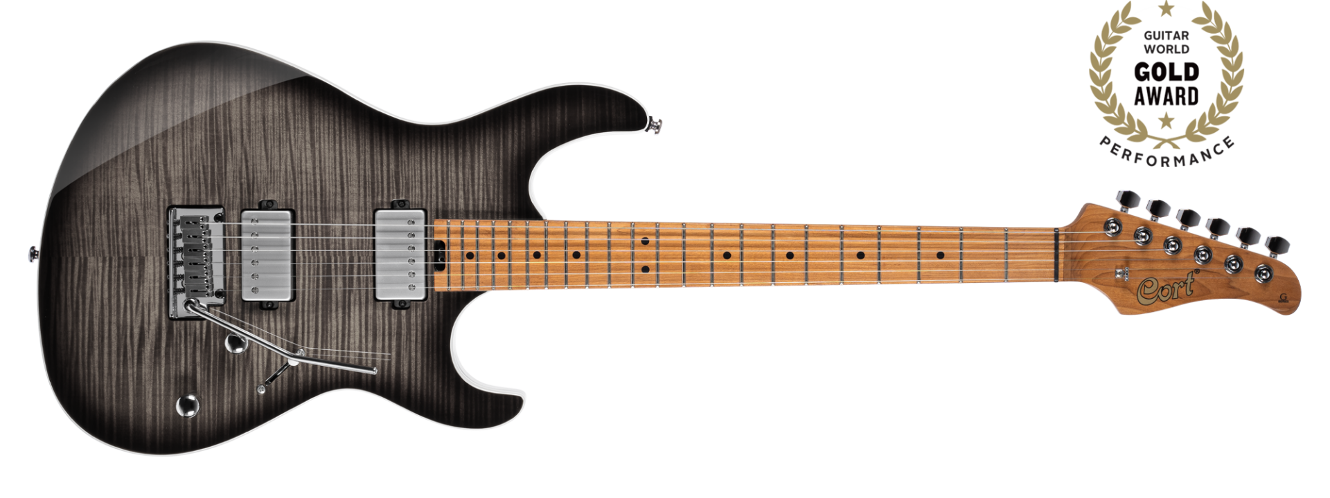 CORT G290FAT II TBB ELEKTRO GİTAR, TRANSPARAN SİYAH