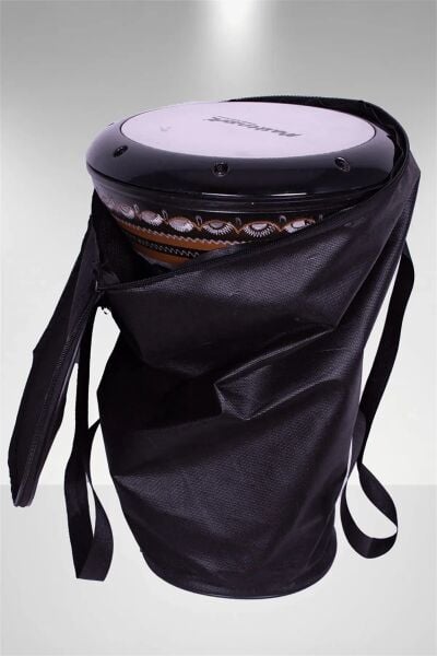 Siyah Darbuka Kılıfı Mısır Darbuka Yükseklik 45cm Çap 28cm