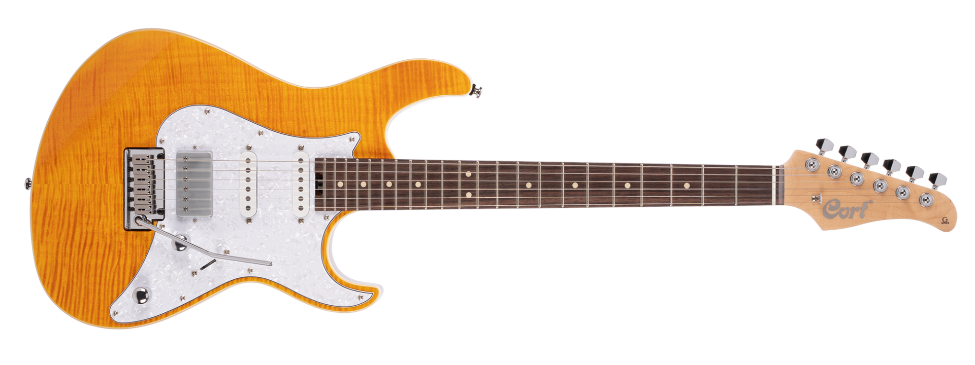 CORT G280 SELECT AM ELEKTRO GİTAR, AMBER, (S-S-H)