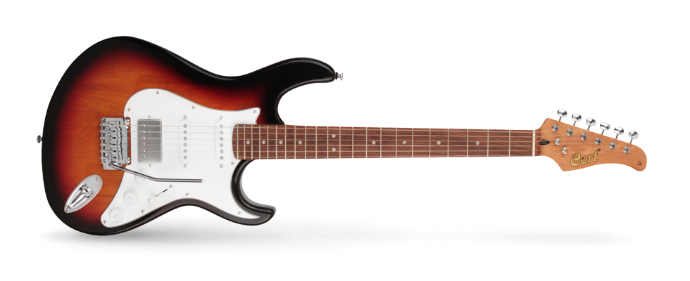 CORT G260CS 3TS ELEKTRO GİTAR, DUNCAN DİZAYN, 3 TON SUNBURST, (S-S-H)