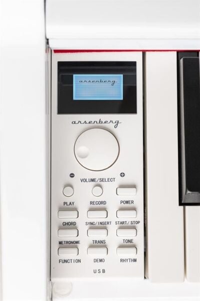 Arsenberg ADP1981WNG Beyaz Dijital Piyano Yeni Versiyon