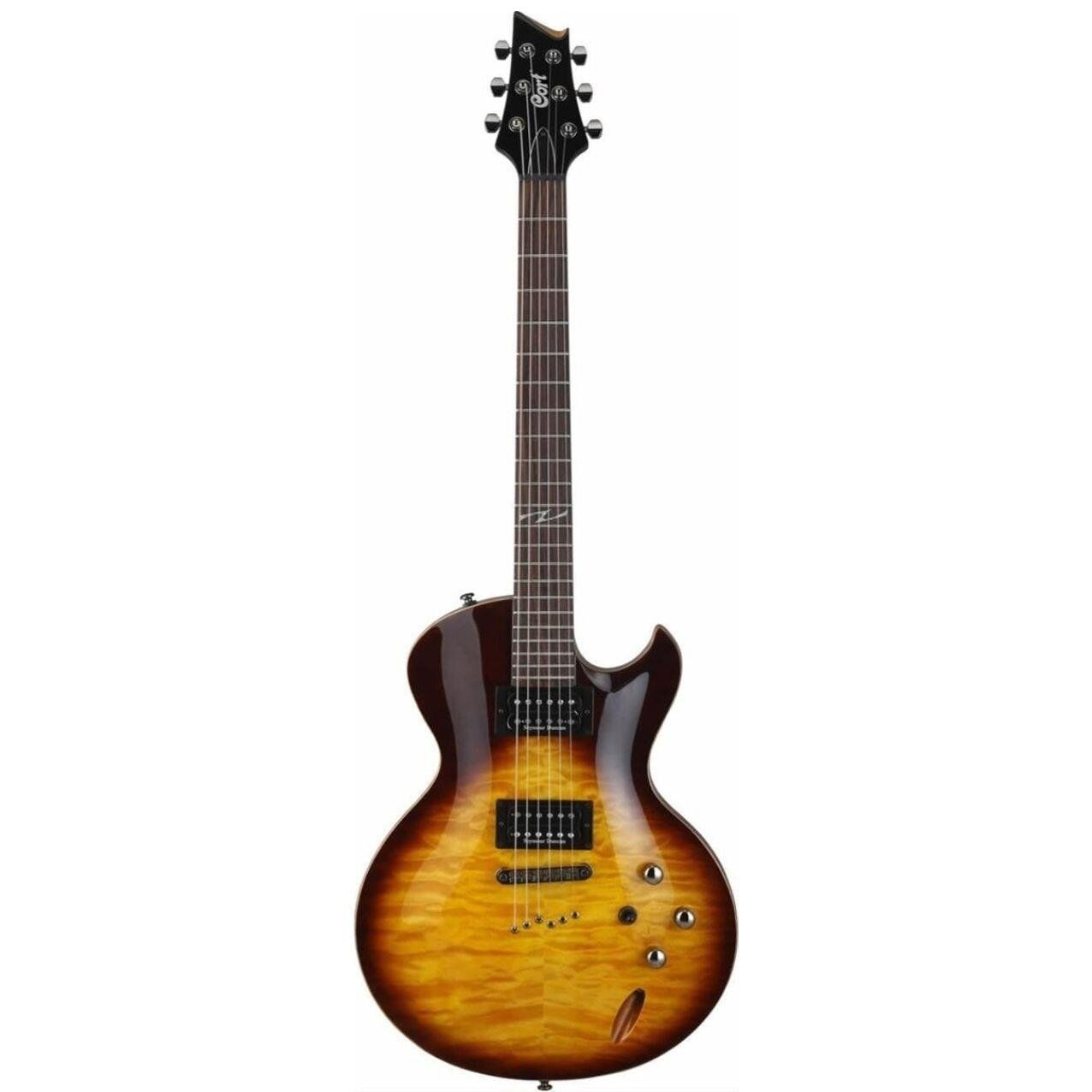 CORT ZCUSTOM1BS ELEKTRO GİTAR, KAHVERENGİ SUNBURST