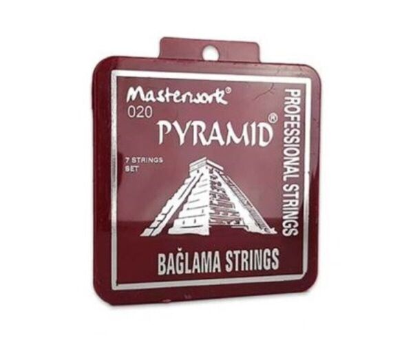 Pyramid Bağlama Teli - 0,20 Saz Teli - Tezene Hediyeli