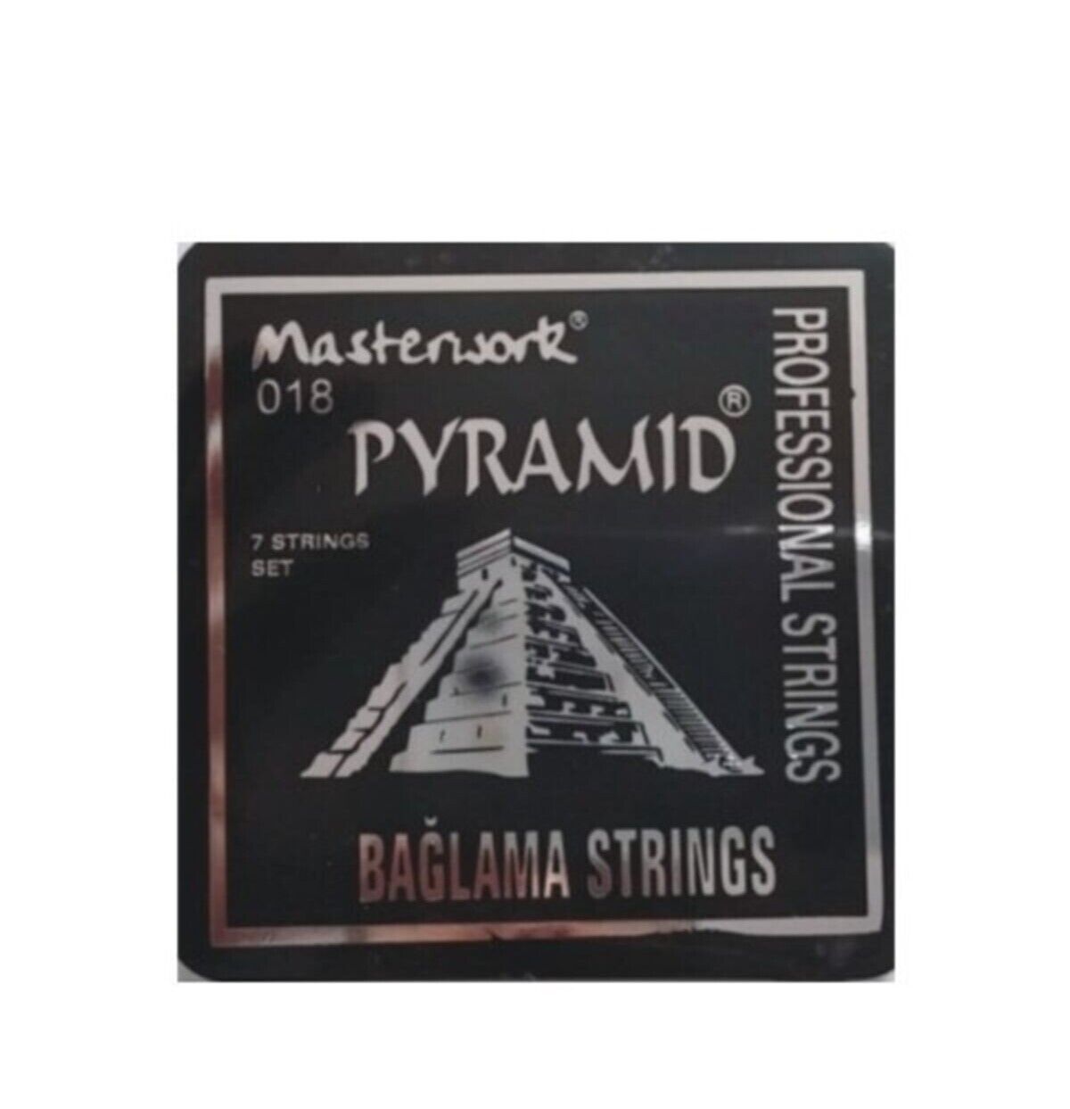 Pyramid Bağlama Teli -  Kısa Sap 0,18 Saz Teli - Tezene Hediyeli
