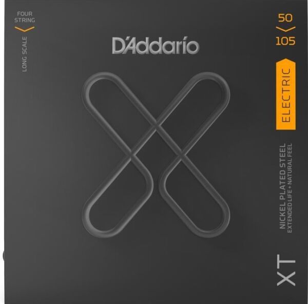 DADDARIO XTB50105 BASS GİTAR TEL SETİ, XT, 50-105, 4 TELLİ