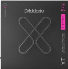 DADDARIO XTB45130 BASS GİTAR TEL SETİ, XT, 45-130, 5 TELLİ, LONG SCALE