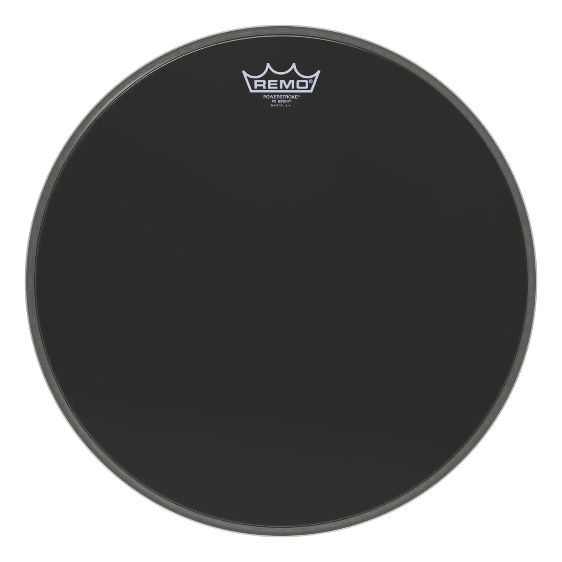 REMO P3-1016-ES POWERSTROKE®3 EBONY 16 İnç Bas Davul Derisi