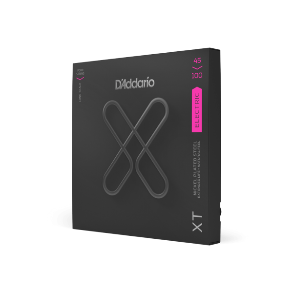 DADDARIO XTB45100 BASS GİTAR TEL SETİ, 4 TELLİ, XT, 45-100, LONG SCALE