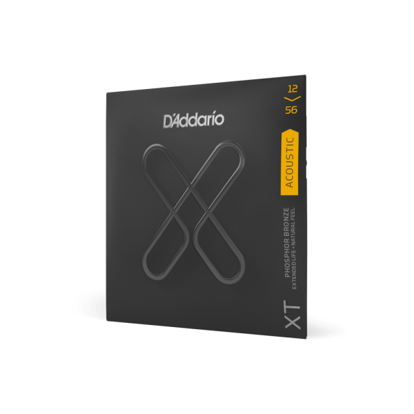 DADDARIO XTAPB1256 AKUSTİK GİTAR TEL SETİ, PHOSPHOR BRONZE, LIGHT TOP/MEDIUM BOTTOM COATED