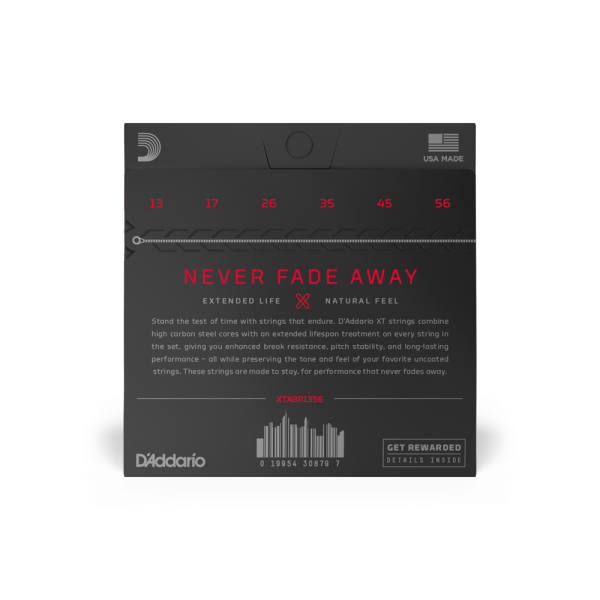 DADDARIO XTABR1356 AKUSTİK GİTAR TEL SETİ, 80/20 MEDIUM