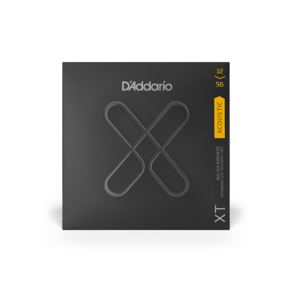 DADDARIO XTABR1256 AKUSTİK GİTAR TEL SETİ, 80/20 LIGHT/MEDIUM BTM