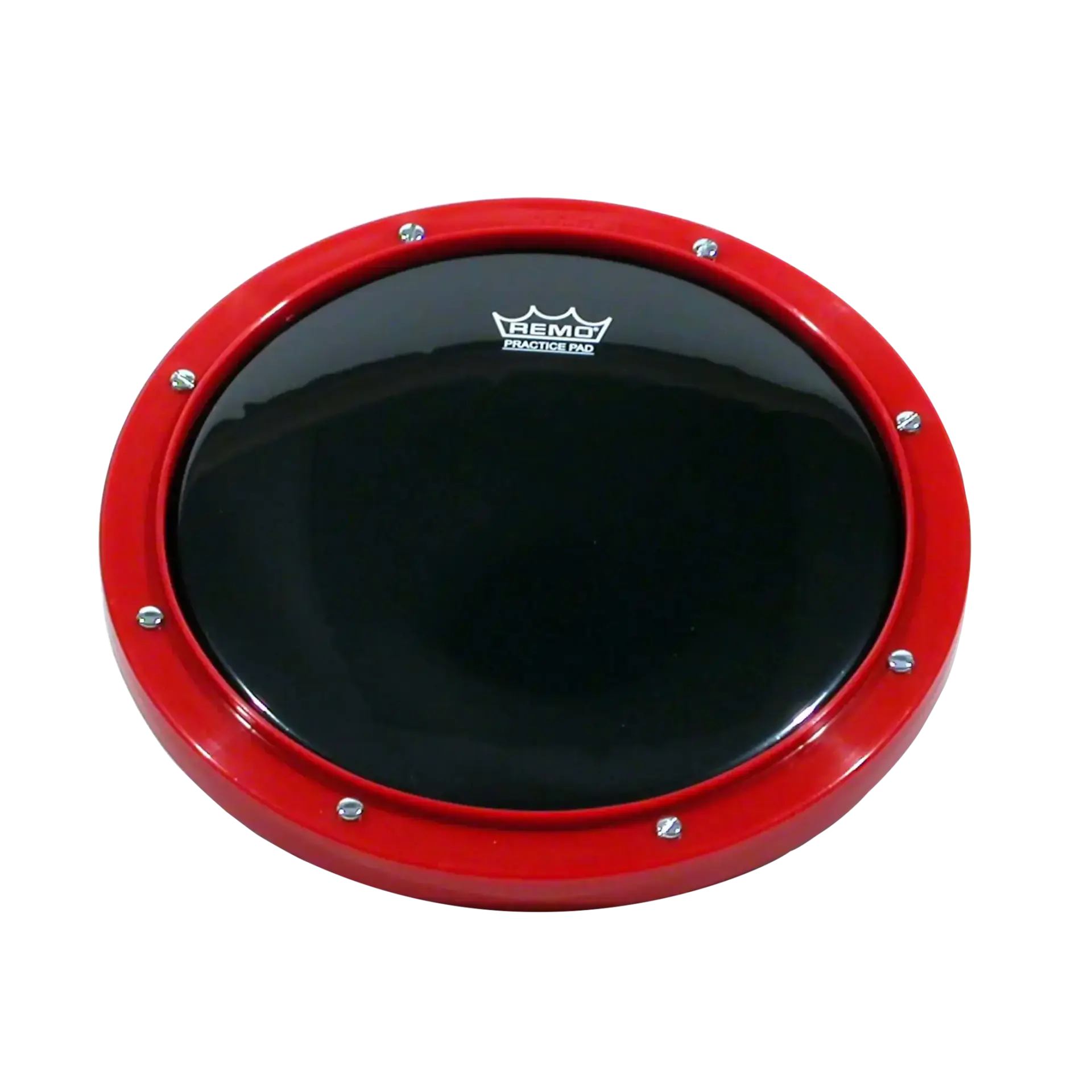 REMO PRACTICE PAD AMBASSADOR EBONY 8 inç Kırmızı