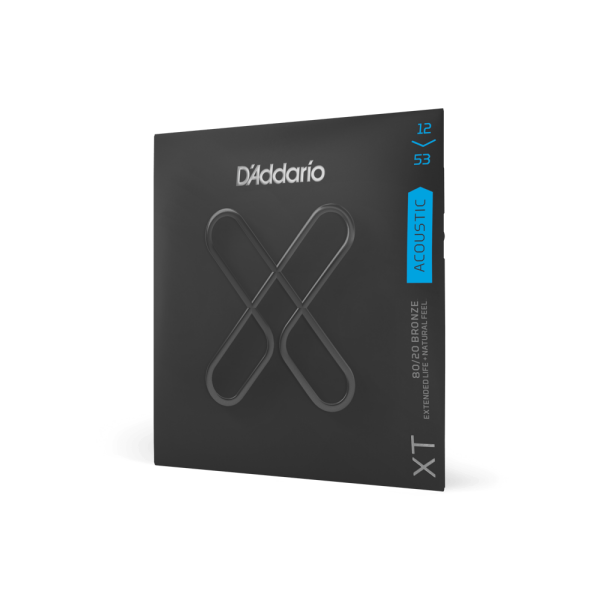 DADDARIO XTABR1253 AKUSTİK GİTAR TEL SETİ, 80/20 LIGHT