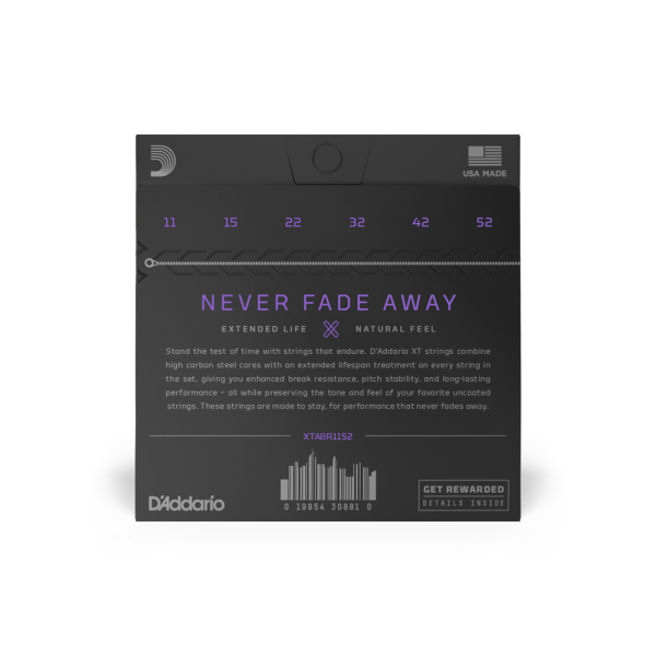 DADDARIO XTABR1152 AKUSTİK GİTAR TEL SETİ, 80/20 CUST LIGHT