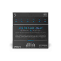 DADDARIO XTABR1047 AKUSTİK GİTAR TEL SETİ, 80/20 X-LIGHT