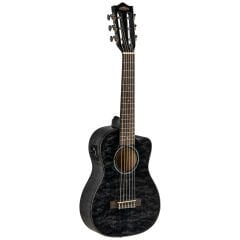 Lanikai QM-BKCEG Quilted Maple Guitalele