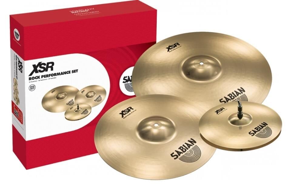 SABIAN XSR5009B ROCK PERFORMANCE ZİL SET XSR