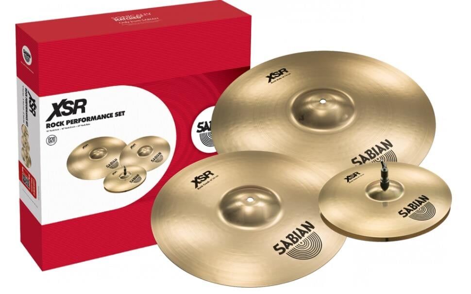 SABIAN XSR5009B ROCK PERFORMANCE ZİL SET XSR