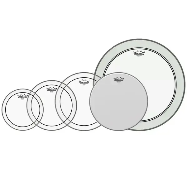 REMO PP-0260-PS- PINSTRIPE®/AMBASSADOR® Deri Seti (10''-12''-14''-14''-22'')