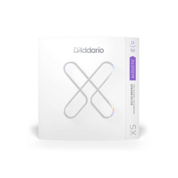 DADDARIO XSABR1152 AKUSTİK GİTAR TEL SETİ, 11-52, CUSTOM LIGHT