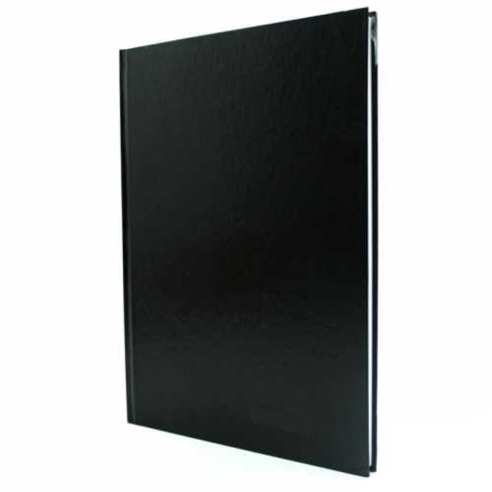 Ciltli Müzik Defteri - Nota Defteri (siyah) 55 Yaprak - 110 Sayfa