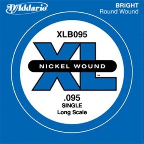 DADDARIO XLB095 BASS TEK TEL, E-(Mİ), XL NICKEL WOUND, 0.095