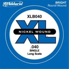 DADDARIO XLB040 BASS TEK TEL, G-(SOL), XL NICKEL WOUND, 0.040
