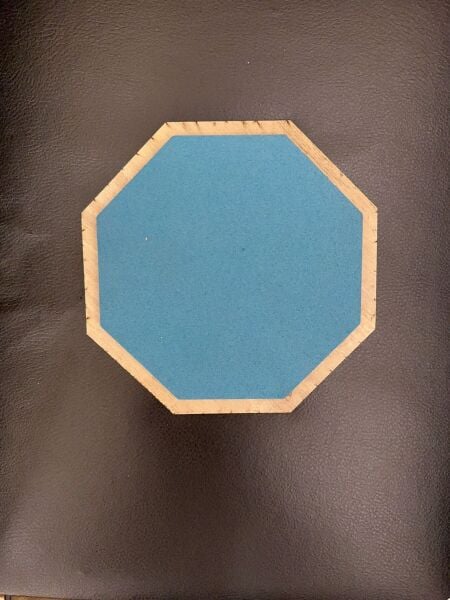 BATERİ ÇALIŞMA PEDİ 17CM MAVİ