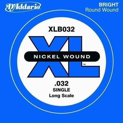 DADDARIO XLB032 BASS TEK TEL, C-(DO), XL NICKEL WOUND, 0.032